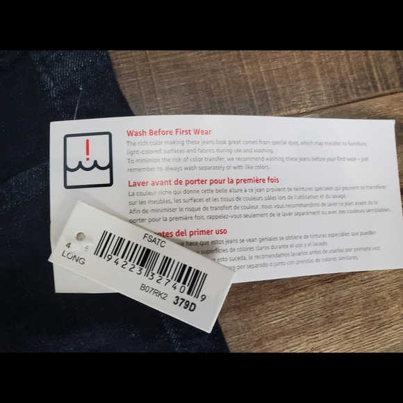 NWT Dark Wash Pull On Jegging - Picture 7 of 7